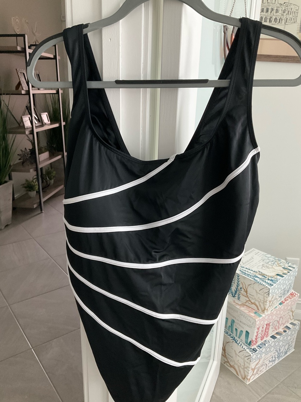 Longitude by Mimi Flamingo one piece swimsuit